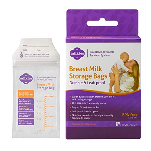 used Milkies Breast Milk Storage Bags