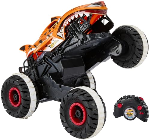 used Hot Wheels RC Monster Truck Unstoppable Tiger Shark