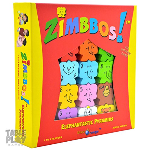 used Blue Orange Games Zimbbos! Elephantastic Pyramids