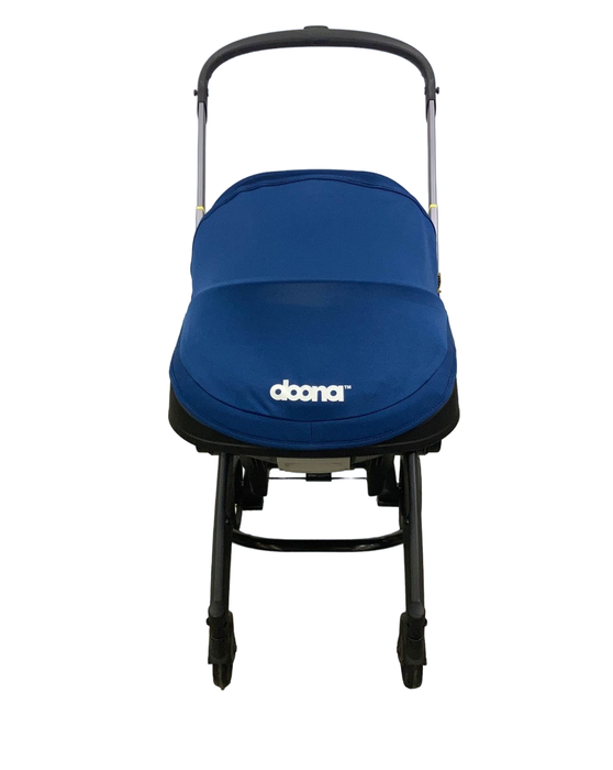 used Doona Infant Car Seat & Stroller Combo, 2021, Royal Blue