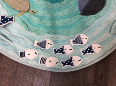 secondhand Land Of Nod Be on the Sea Activity Floor Mat