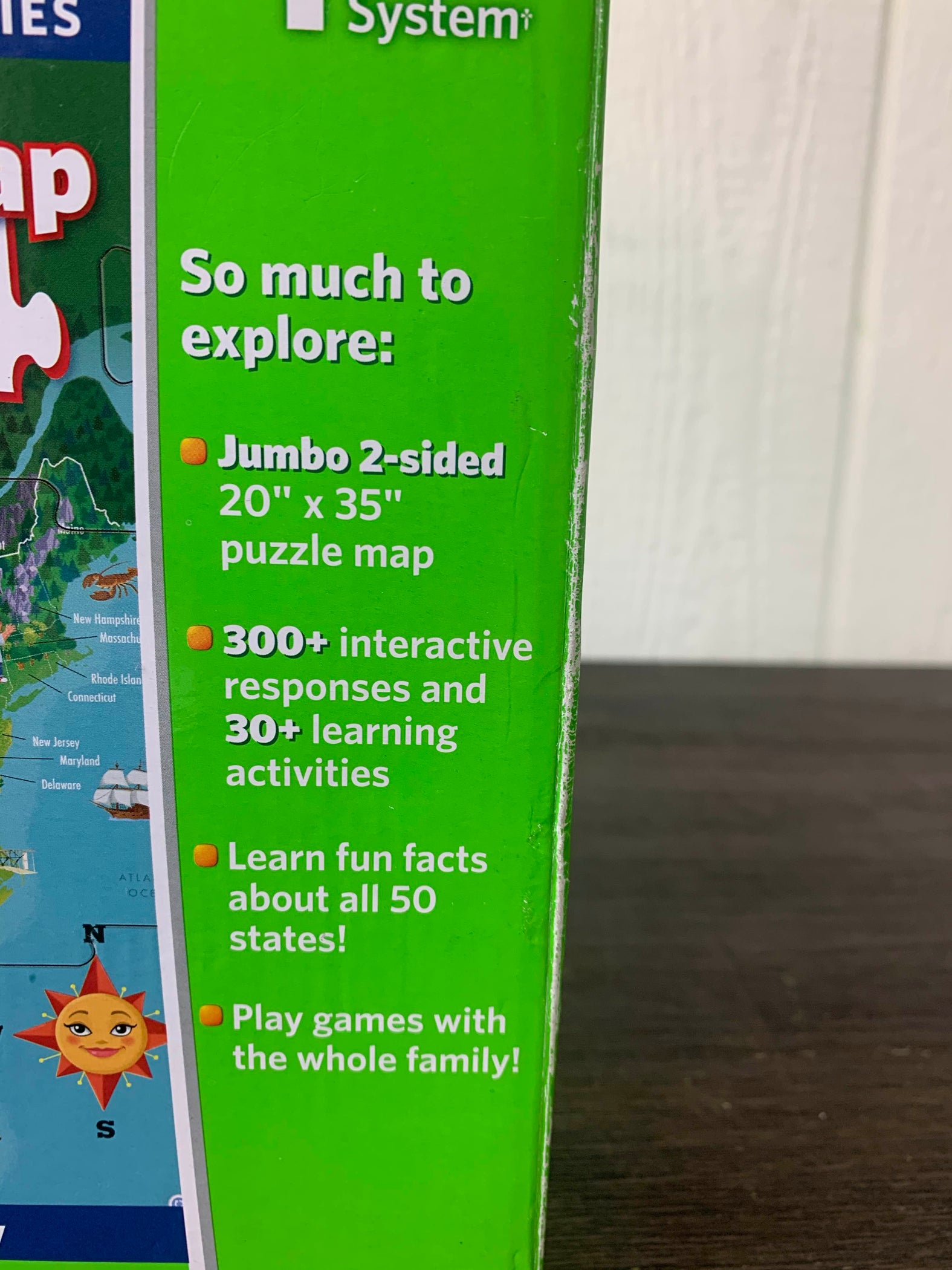 Leap Frog LeapReader Interactive World Map Puzzle — GoodBuy Gear