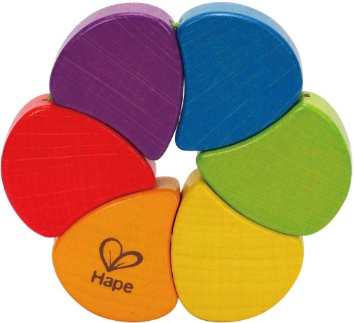 used Hape Rainbow Rattle