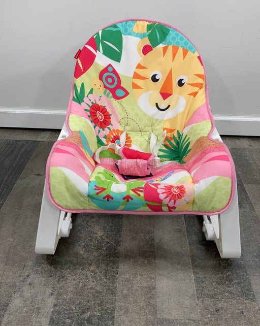 secondhand Fisher Price Deluxe Infant To Toddler Rocker