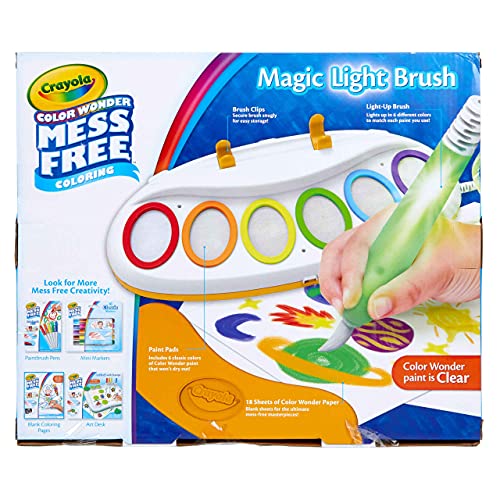 used Crayola Color Wonder Mess Free Light Brush