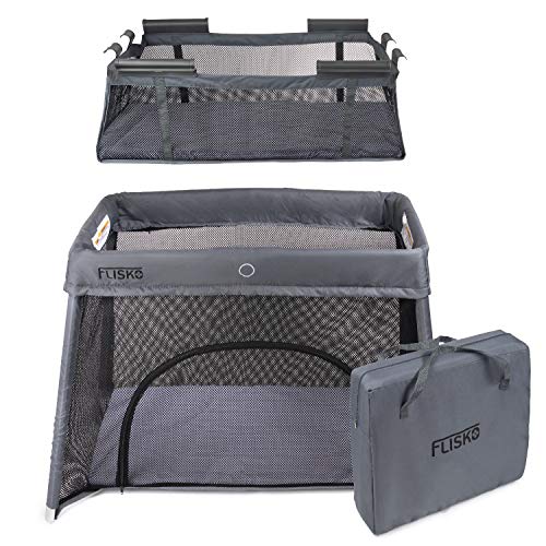 used Flisko 2-in-1 Travel Crib