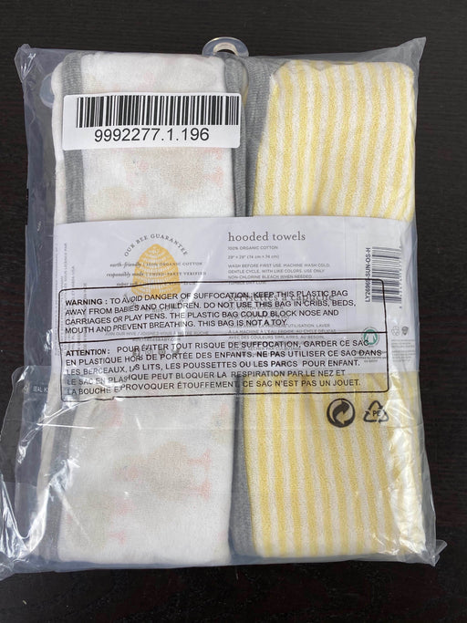 secondhand Burt’s Bees Baby Hooded Towels