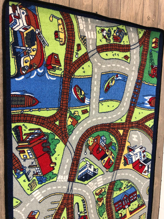 secondhand Transportation Play Rug