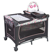 used Baby Trend Lil Snooze Deluxe Nursery Playard, Flora