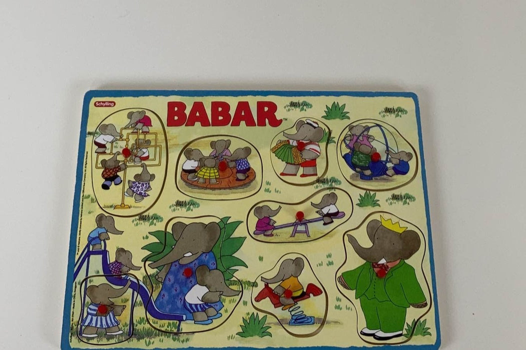 used Schylling Babar Puzzle