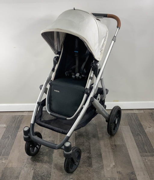 secondhand UPPAbaby VISTA Stroller, Bryce (White Marl), 2017