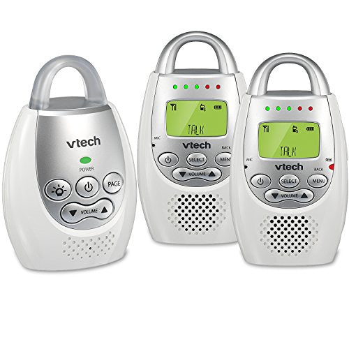 used VTech Safe Digital Audio Baby Monitor With 2 Parent Units, DM223-2