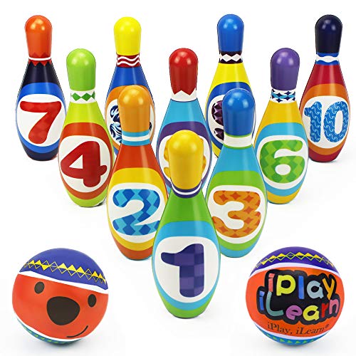 used iPlay, iLearn Kids Bowling Set