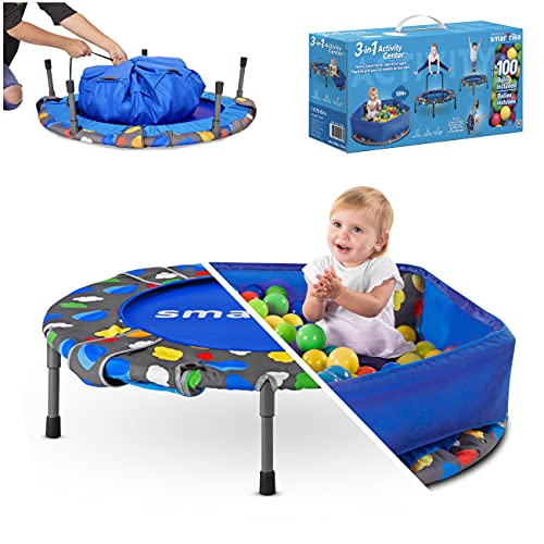 secondhand SmarTrike 3-in-1 Trampoline & Ball Pit Activity Center