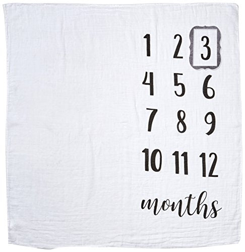 Shop Mud Pie Monthly Milestone Blanket, Elephant at GoodBuy Gear