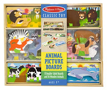 used Melissa & Doug Animal Picture Boards