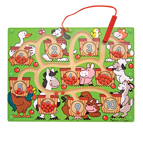 used Melissa & Doug Magnetic Wand Number Maze
