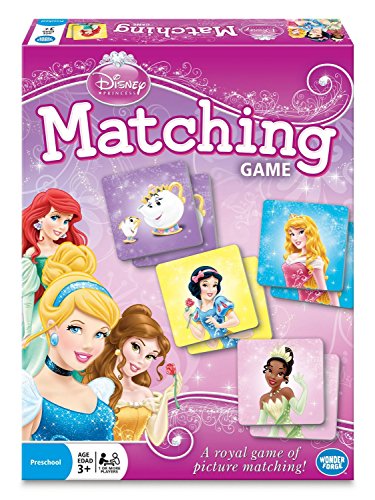 used Wonder Forge Disney Princess Matching Game