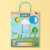 used Melissa & Doug Let’s Explore Weather Seasons Board