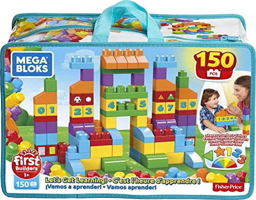 used Mega Bloks Let’s Get Learning! Toy Building Set