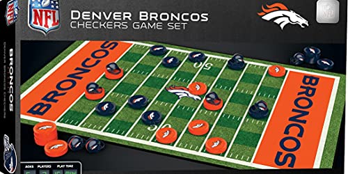 used Masterpieces NFL Denver Broncos Checkers