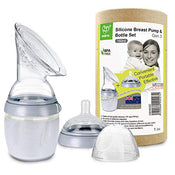 Shop Haakaa Manual Breast Pump And Bottle at GoodBuy Gear