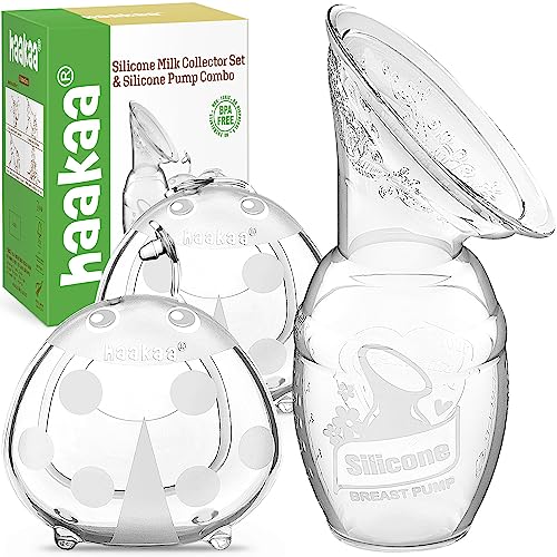 Shop Haakaa Silicone Pump And Milk Collector Set Combo at GoodBuy Gear