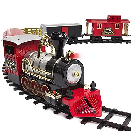 FAO Schwartz 75-Piece Motorized Train Set