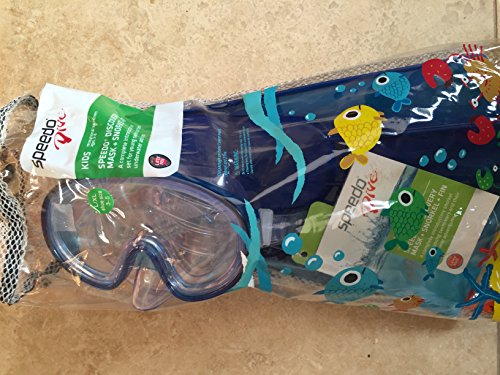 used Speedo Kids Discovery Snorkel Set