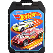 used Hot Wheels 48 Car Storage Case, With Cars