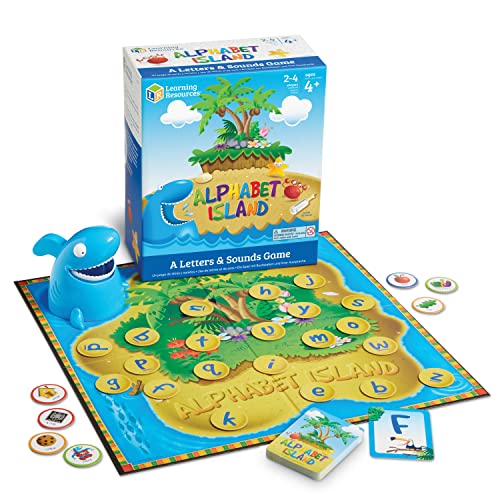 Learning Resources Alphabet Island Sand A Letters & Sounds Game
