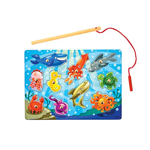 used Melissa & Doug Fishing Magnetic Puzzle Game