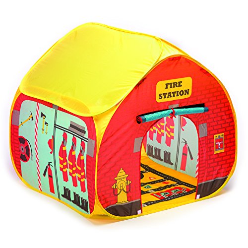 used Fun2Give Pop-it-Up Fire station Tent