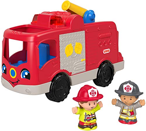 used Fisher Price Little People Helping Others Fire Truck