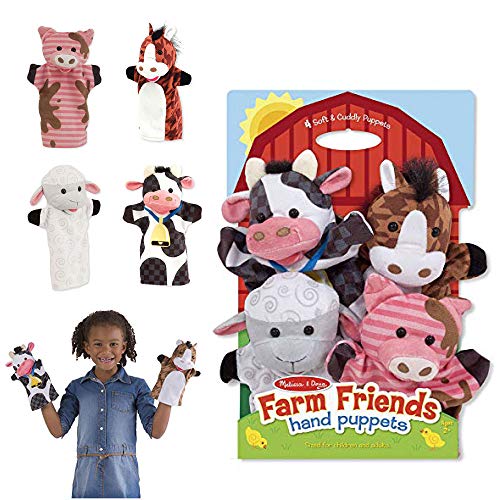 used Melissa & Doug Hand Puppet Set
