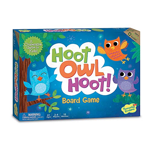 used Peaceable Kingdom Hoot Owl Hoot Board Game