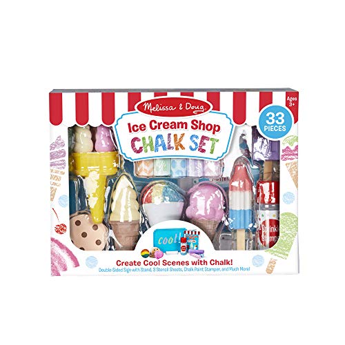 used Melissa & Doug Ice Cream Chalk Set