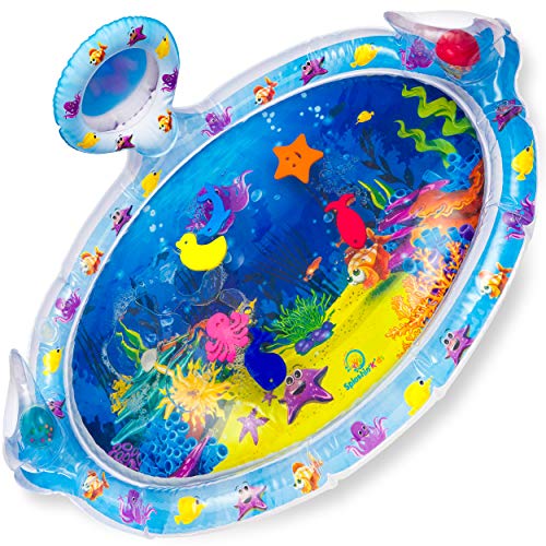 used Splashin’Kids Inflatable Tummy Time Premium Water Mat