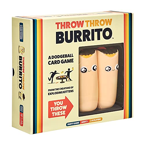 used Exploding Kittens LLC Throw Throw Burrito