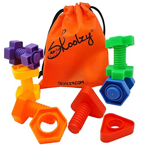 used Skoolzy Jumbo Nuts and Bolts Set