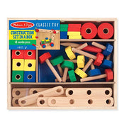 used Melissa & Doug Construction Set in a Box