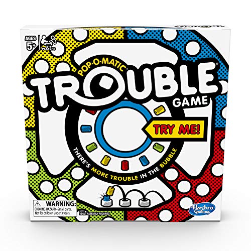 used Hasbro Trouble Game