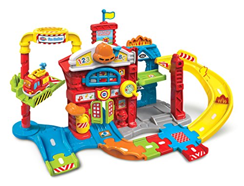 used VTech Go Go! Go! Smart Wheels Save the Day Fire Station