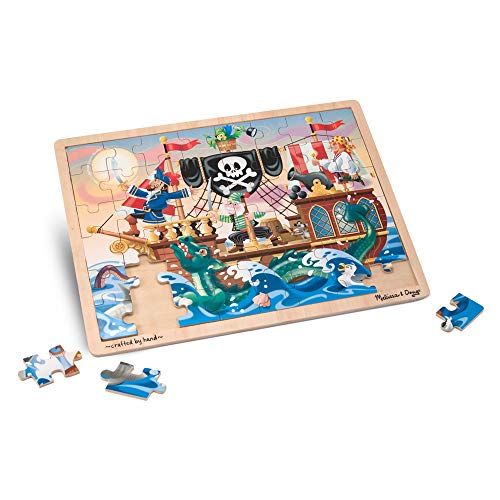 used Melissa & Doug 48-Piece Wooden Jigsaw Puzzle