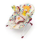 used Bright Starts Vibrating Bouncer, Playful Pinwheels