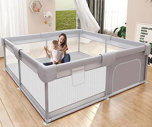 Photo 1 of 50 x 50 grey baby play pen 