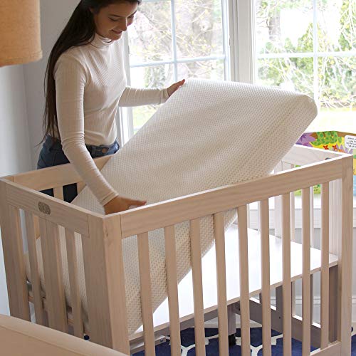 used Lullaby Earth Mini Crib Mattress