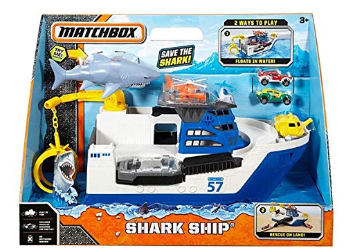 used Matchbox Marine Rescue Shark Ship