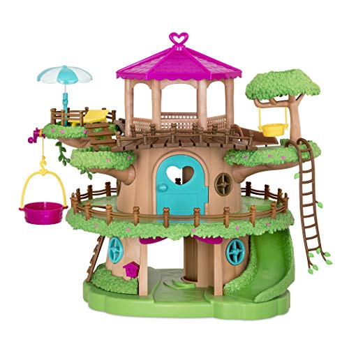 used Lil’ Woodzeez Treehouse Playset