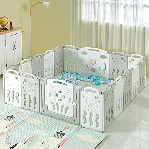 Shop Albott Baby 18 Panel Playpen at GoodBuy Gear